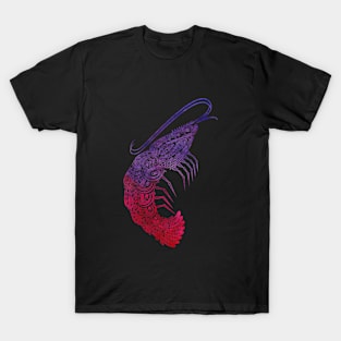 Shrimp pattern T-Shirt